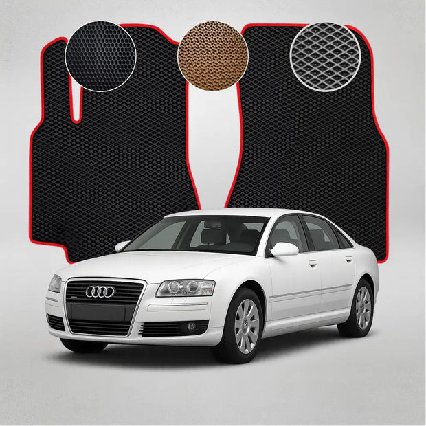 Koberce EVA pro Audi A8 D3/E4 Sedan 2. generace (2002–2009)