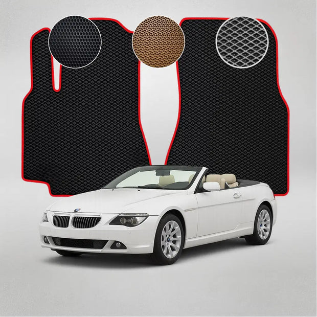 EVA podlahové rohože pro BMW E63 6-Series 2. generace kabriolet (2003–2010)