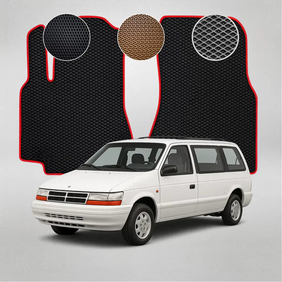 EVA podlahové rohože pro Chrysler Voyager 2. generace minivanu (1991–1995)