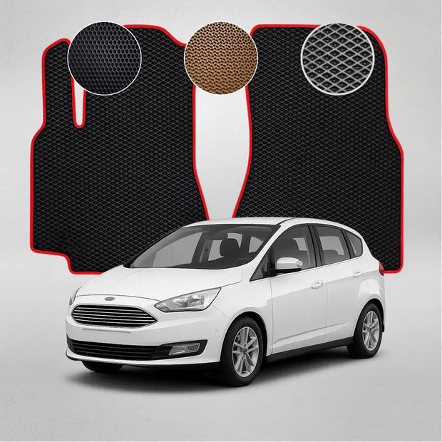 EVA podlahové rohože pro Ford C-MAX 2. generace minivanu (2015–2018)