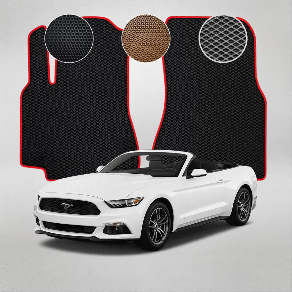 EVA podlahové rohože pro Ford Mustang 6. generace kabrioletu (2015–2017)