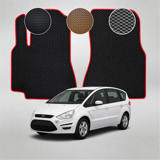 EVA rohože pro Ford S-Max 2. generace minivanu (od roku 2014)