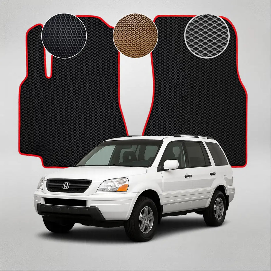 EVA podlahové rohože pro Honda Pilot 1. generace crossoverů (2002–2008)