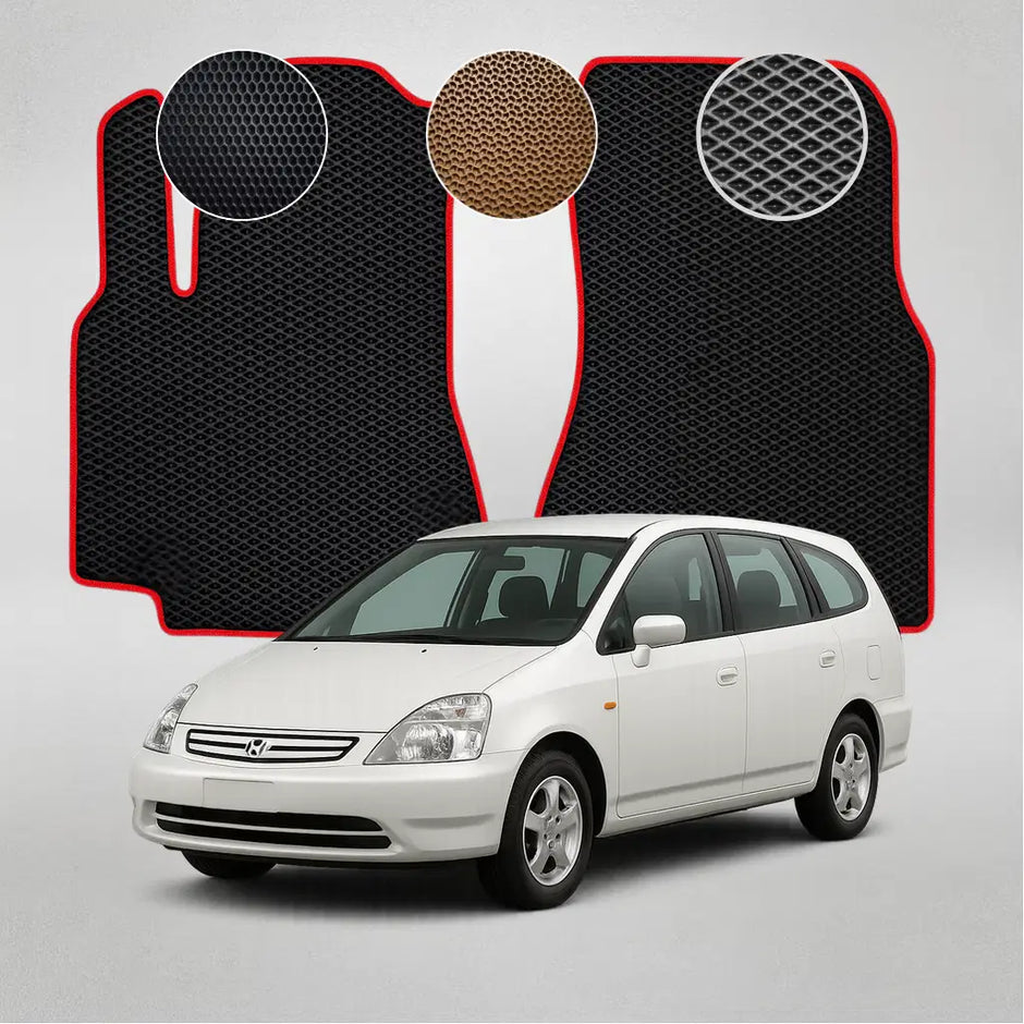 EVA podlahové rohože pro Honda Stream 1. generace minivanu (2000–2006)