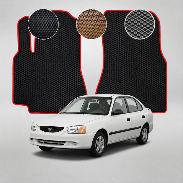 Koberce EVA pro Hyundai Accent 2nd gen Sedan (2000–2005)