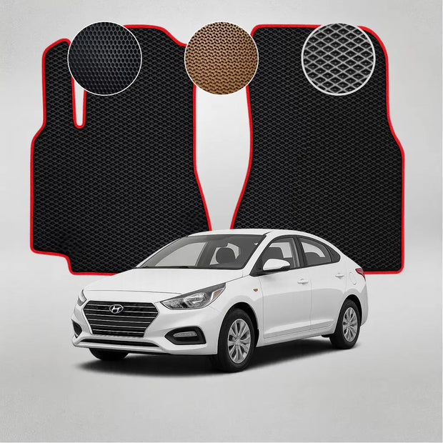 Koberce EVA pro Hyundai Accent 4th gen Sedan (2017–2019)