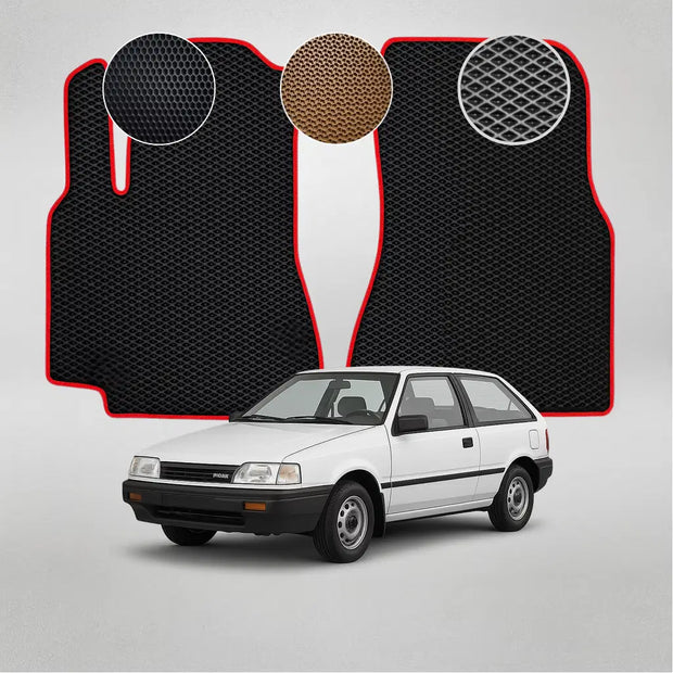 EVA podlahové rohože pro Hyundai Pony 4. generace Hatchback (1989–1994)