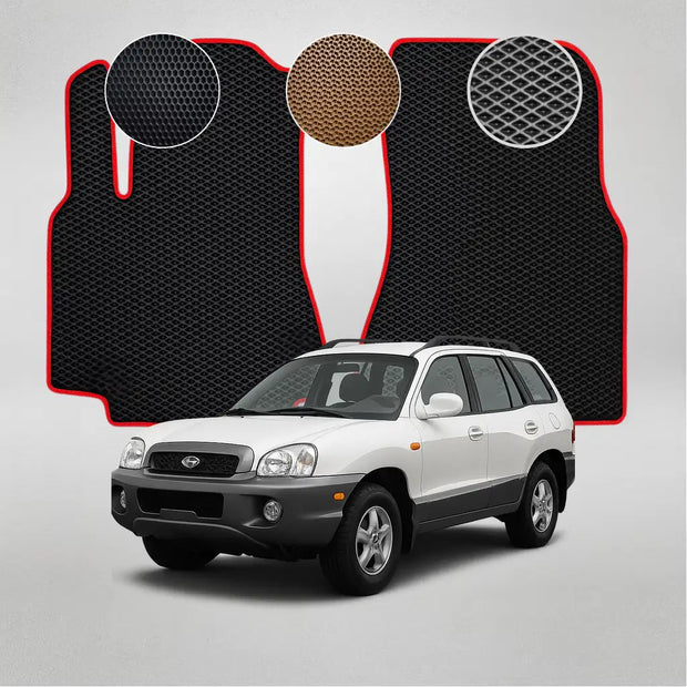 EVA rohože pro Hyundai Santa Fe 1. generace crossover (2001–2006)