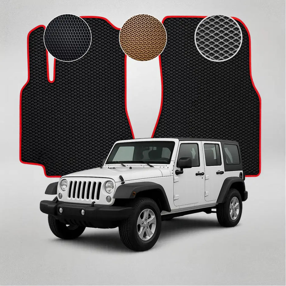 EVA podlahové rohože pro Jeep Wrangler 3. generace crossoverů (2007–2018)