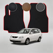 EVA podlahové rohože pro Kia Carens 1. generace minivanu (1999–2006)