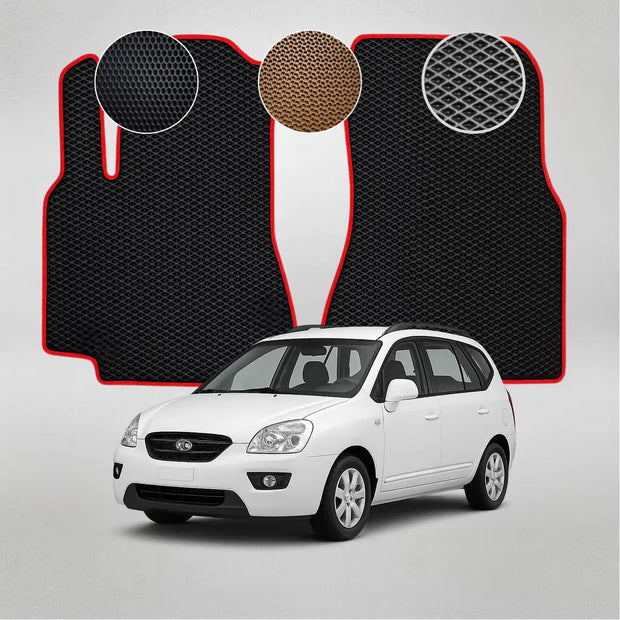 EVA podlahové rohože pro Kia Carens 2. generace minivanu (2006–2012)