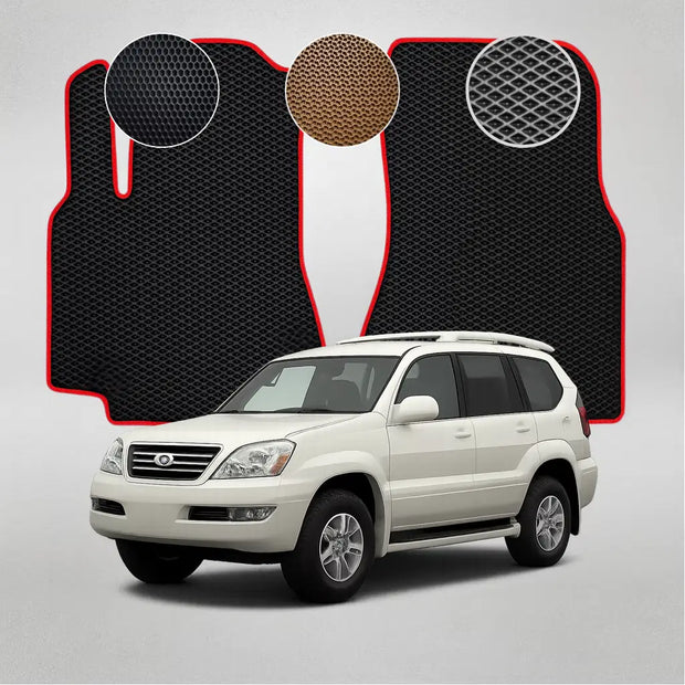EVA podlahové rohože pro Lexus GX 1. generace crossoverů (2002–2009)