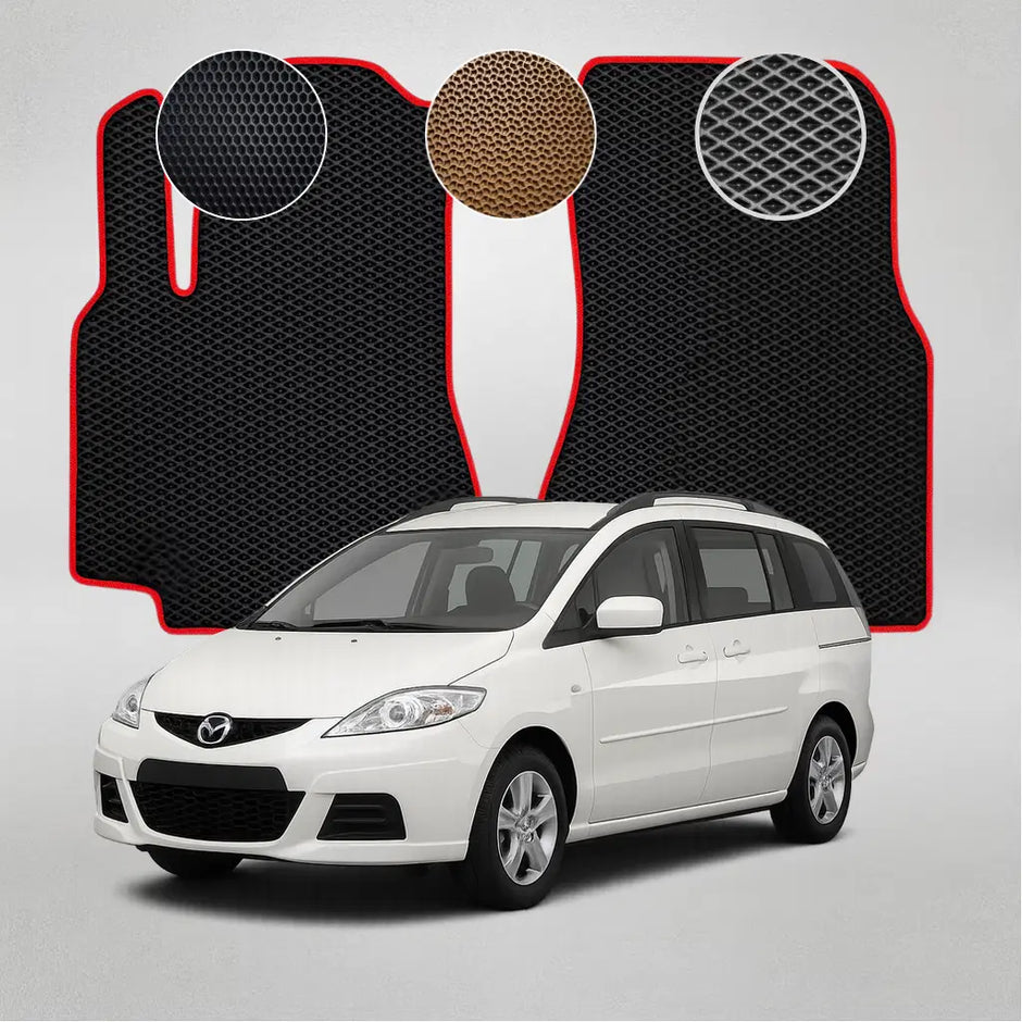 EVA podlahové rohože pro Mazda 5 3. generace minivanu (od roku 2010)