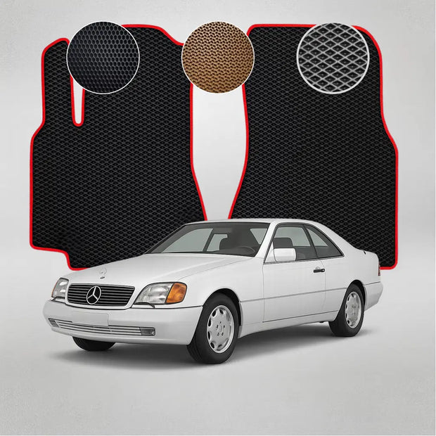 EVA rohože pro Mercedes-Benz W140/C140 třídy S 3. generace kupé (1991–1998)