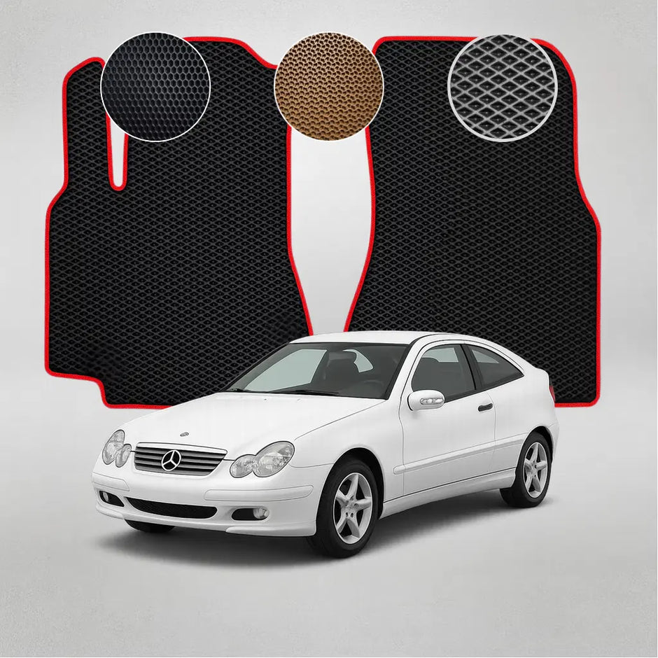 EVA rohože pro Mercedes-Benz W203 třídy C 2. generace kupé (2001–2007)