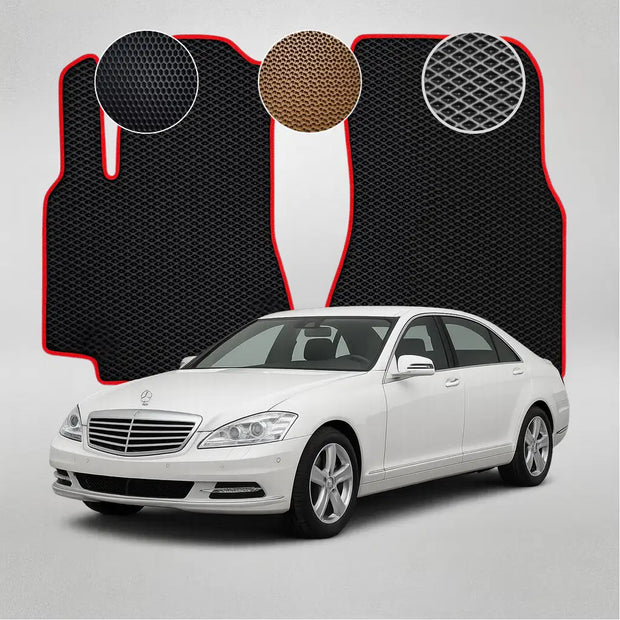 EVA podlahové rohože pro Mercedes-Benz W221 třídy S sedan 5. generace (2005–2013)