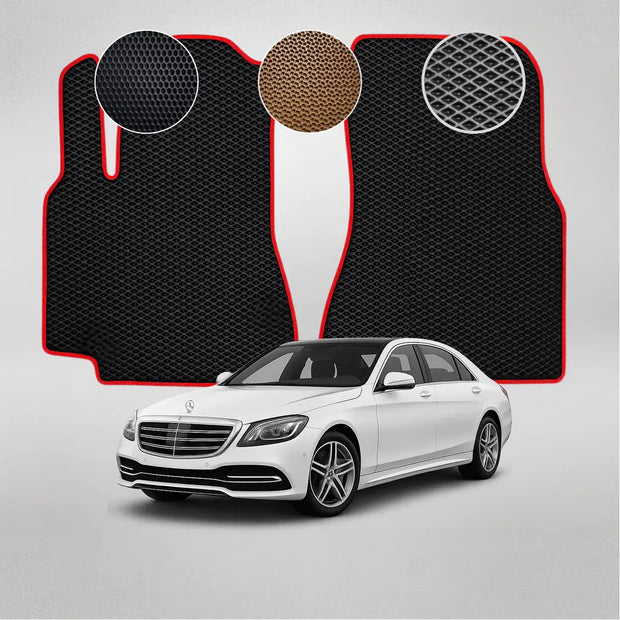 EVA podlahové rohože pro Mercedes-Benz W222 třídy S sedan 6. generace (2017–2020)