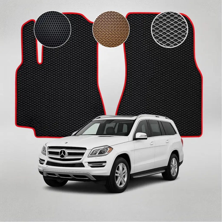 EVA podlahové rohože pro Mercedes-Benz X166 GL-Class 2. generace crossover (2012–2015)