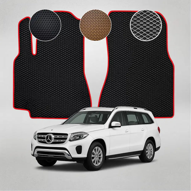 EVA podlahové rohože pro Mercedes-Benz X166 GLS-Class 2. generace crossover (2015–2019)