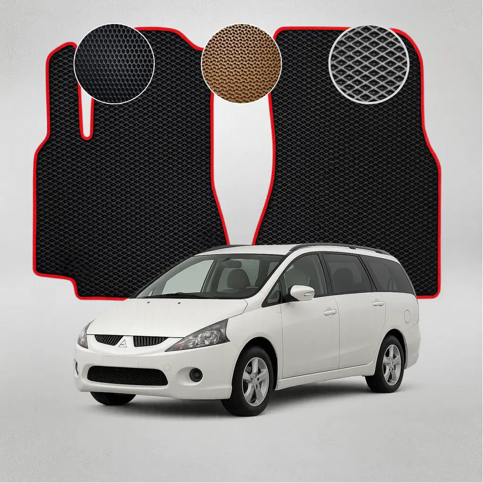 EVA rohože pro Mitsubishi Grandis 1. generace minivanu (2003–2011)