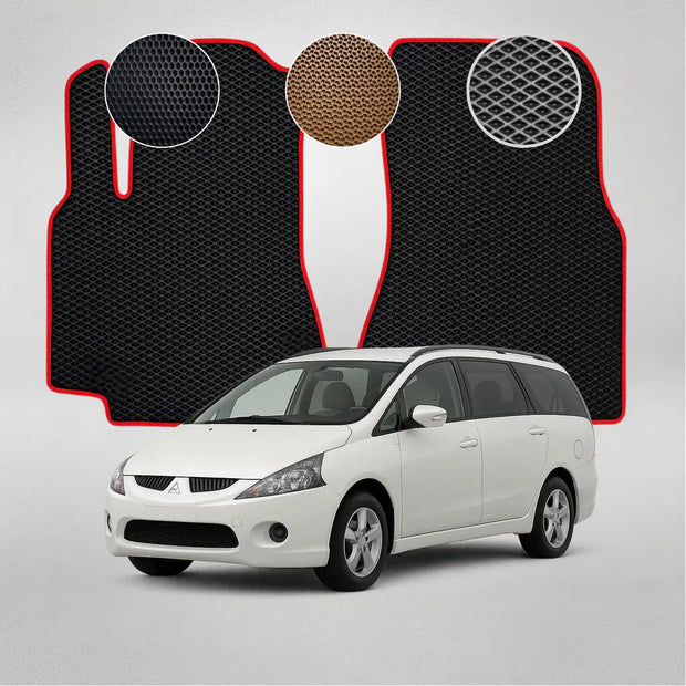 EVA rohože pro Mitsubishi Grandis 1. generace minivanu (2003–2011)