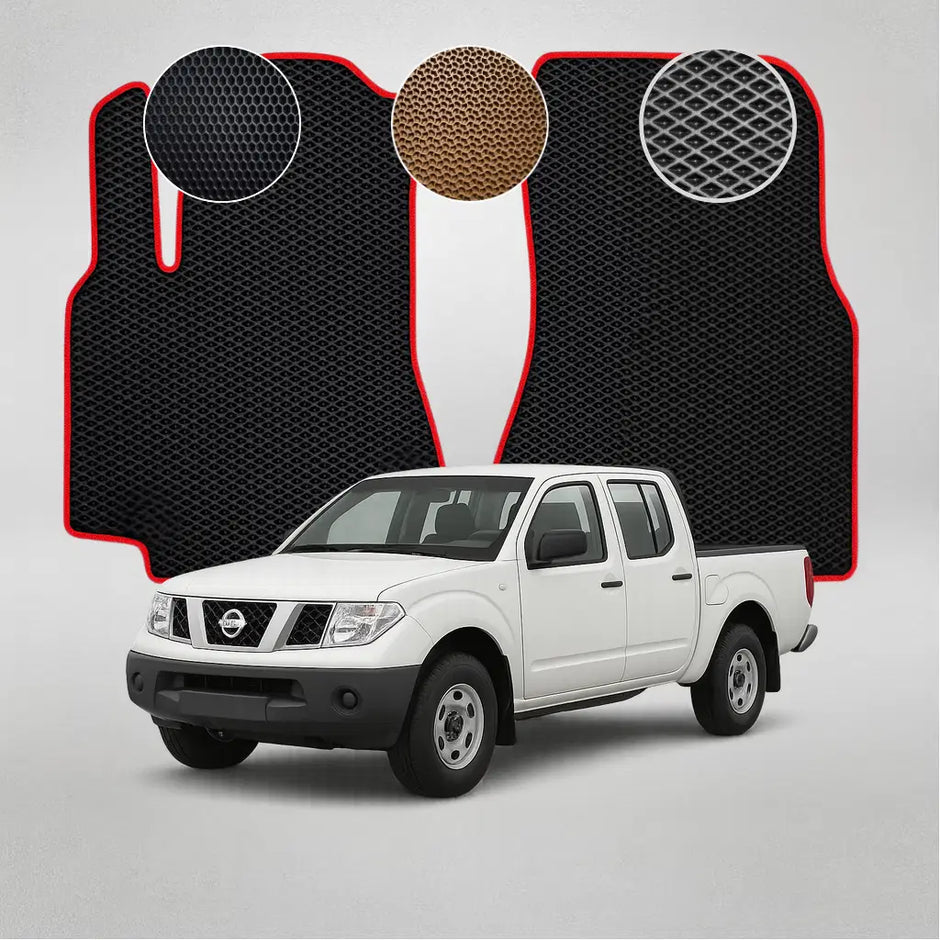 EVA podlahové rohože pro Nissan Navara (Frontier) 3. generace pick-upu (2004–2010)
