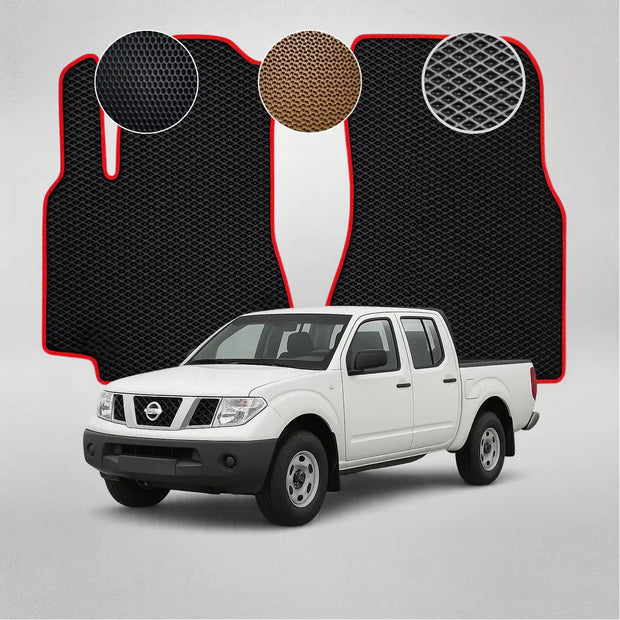 EVA podlahové rohože pro Nissan Navara (Frontier) 3. generace pick-upu (2004–2010)