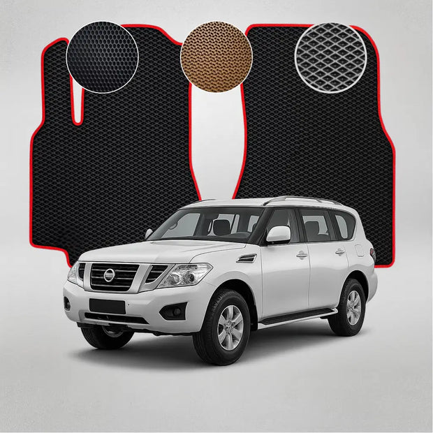 EVA rohože pro Nissan Patrol Y-62 6. generace crossover (od roku 2010)