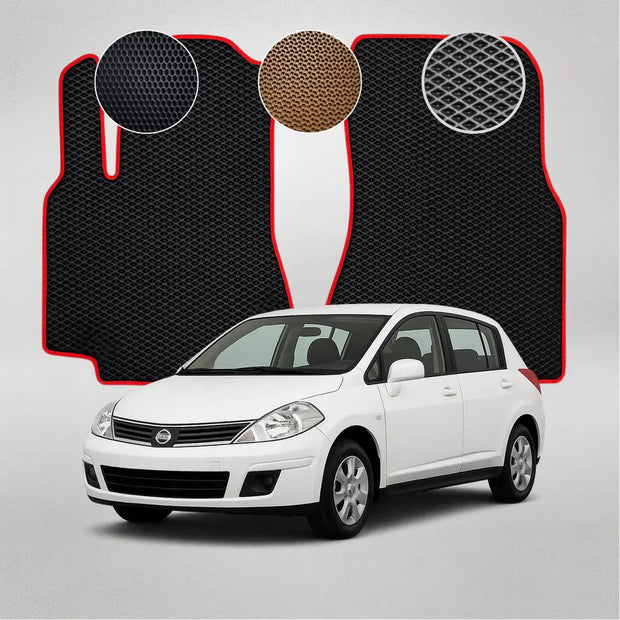 EVA podlahové rohože pro Nissan Tiida 1. generace hatchback (2004–2011)