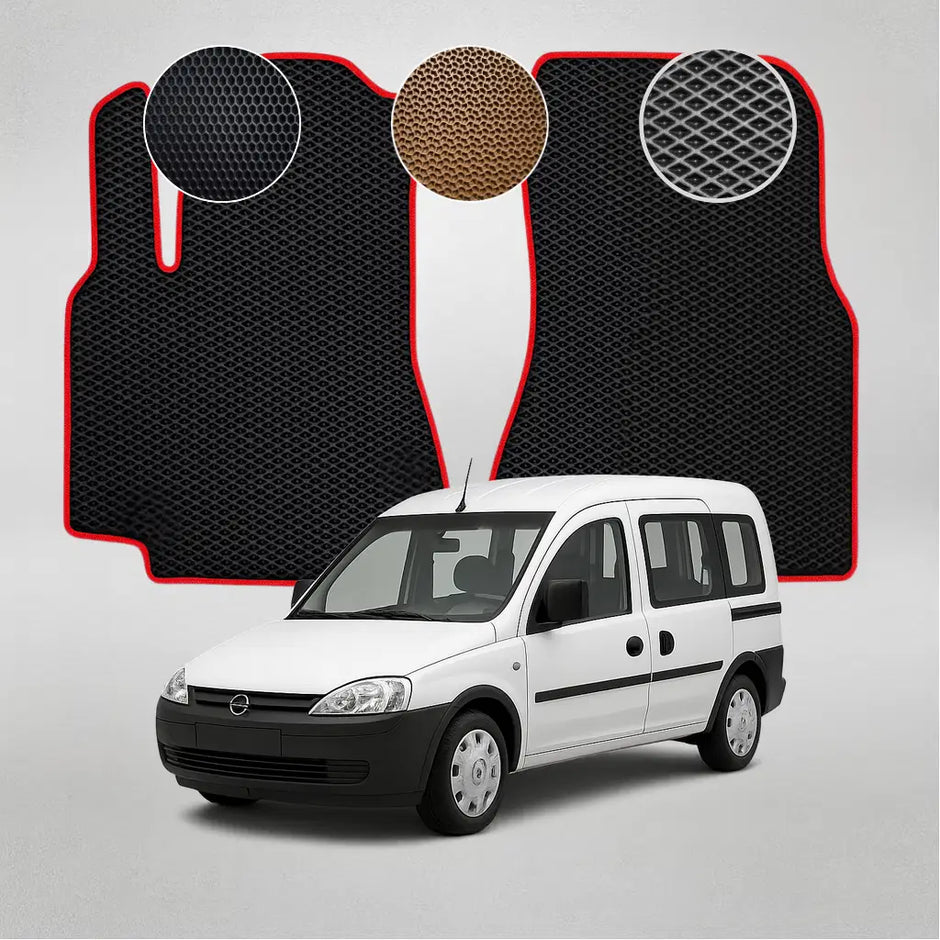 EVA podlahové rohože pro Opel Combo 3. generace minivanu (2001–2011)