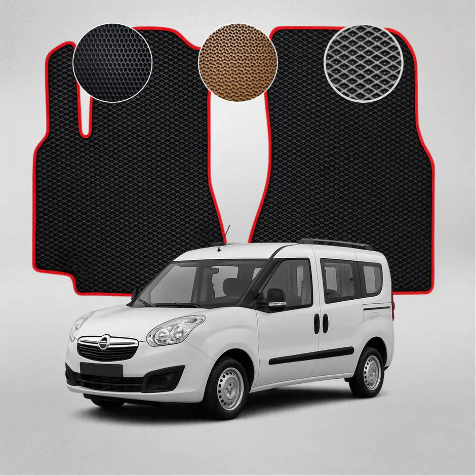 EVA podlahové rohože pro Opel Combo 4. generace minivanu (2011–2018)