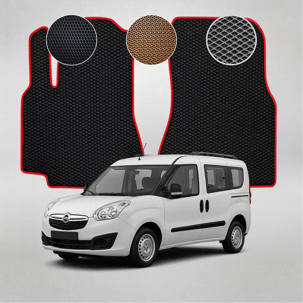 EVA podlahové rohože pro Opel Combo 4. generace minivanu (2011–2018)