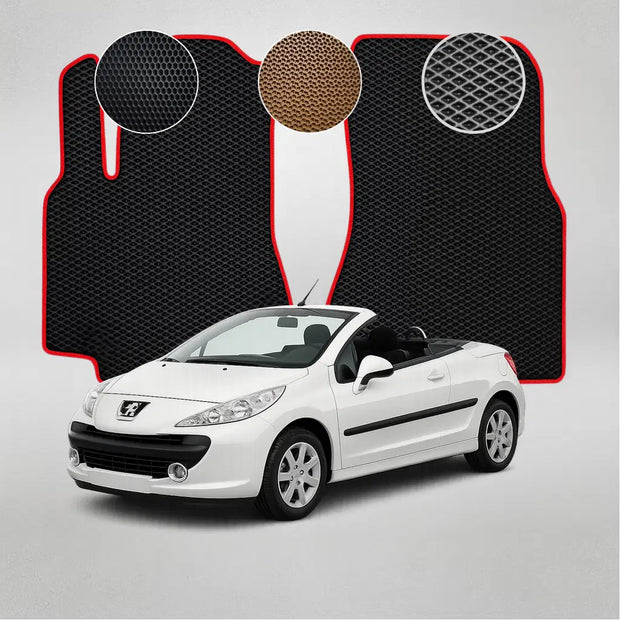 EVA rohože pro Peugeot 207 1. generace kabriolet (2007–2009)