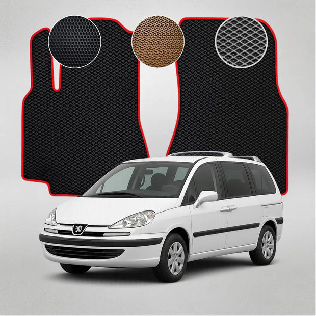 EVA podlahové rohože pro Peugeot 807 1. generace minivanu (2002–2014)