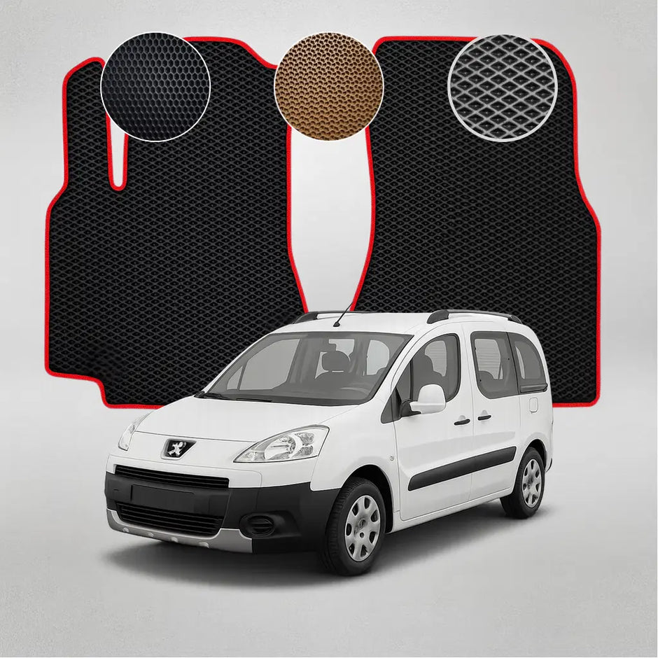 EVA rohože pro Peugeot Partner Tepee 2. generace minivanu (2008–2012)