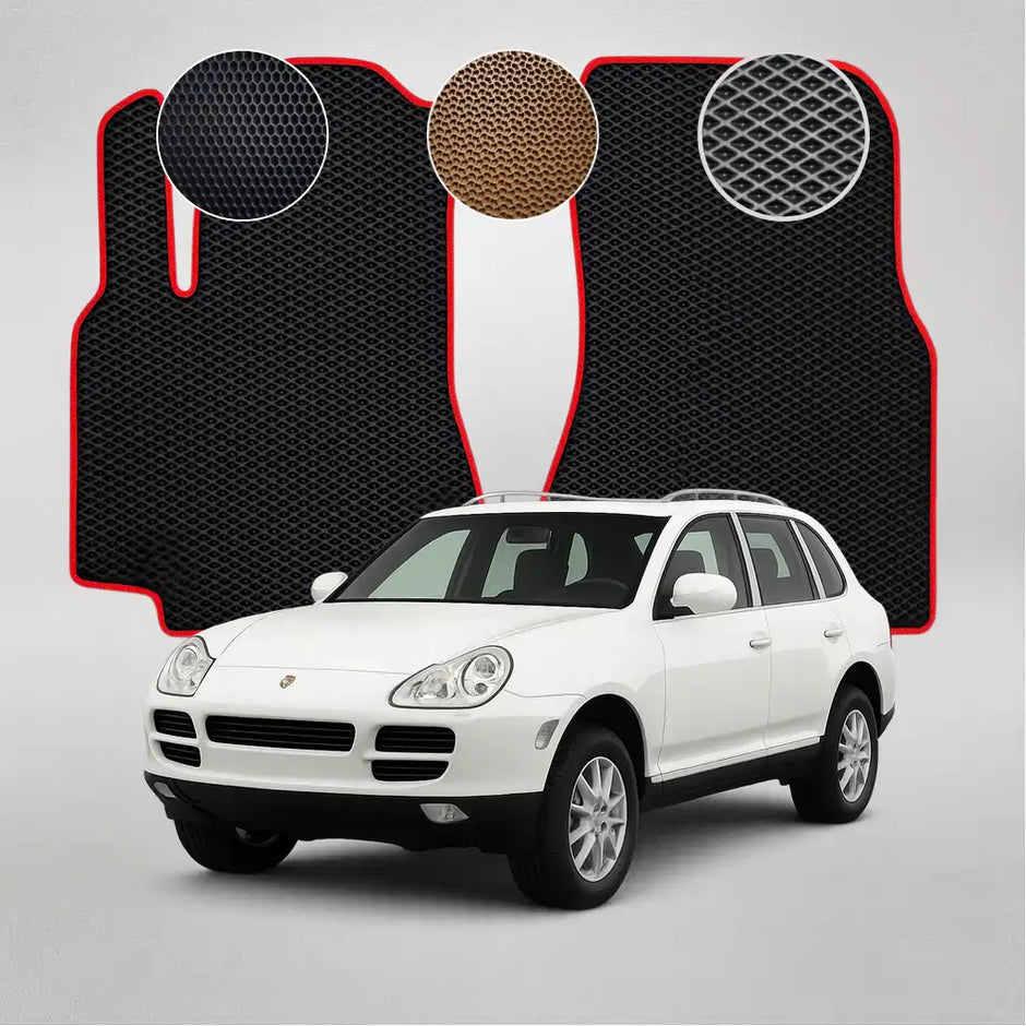 EVA rohože pro Porsche Cayenne 1. generace crossoveru (2002–2007)