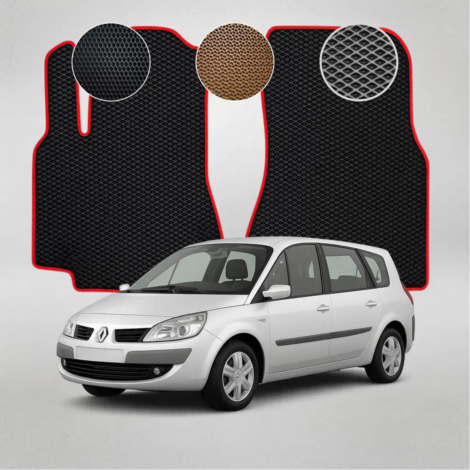 EVA rohože pro Renault Grand Scenic 2. generace minivanu (2006–2009)