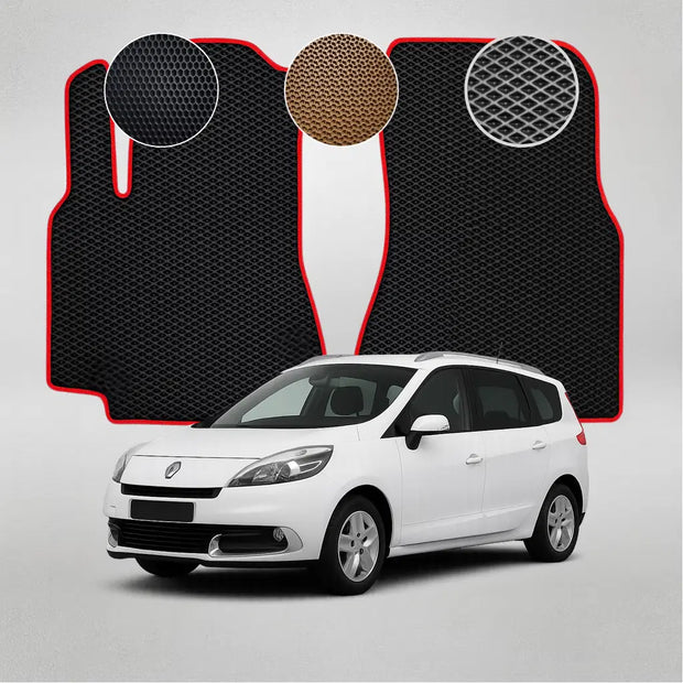 EVA rohože pro Renault Grand Scenic 3. generace minivanu (2009–2013)