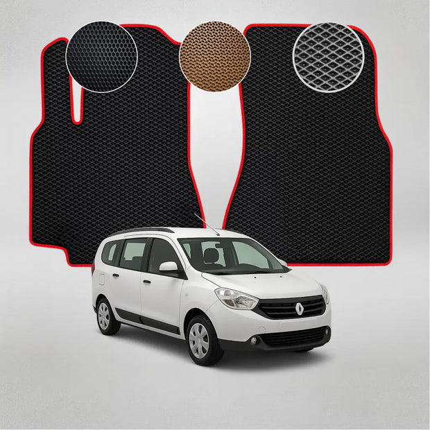 EVA rohože pro Renault Lodgy 1. generace minivanu (od roku 2012)