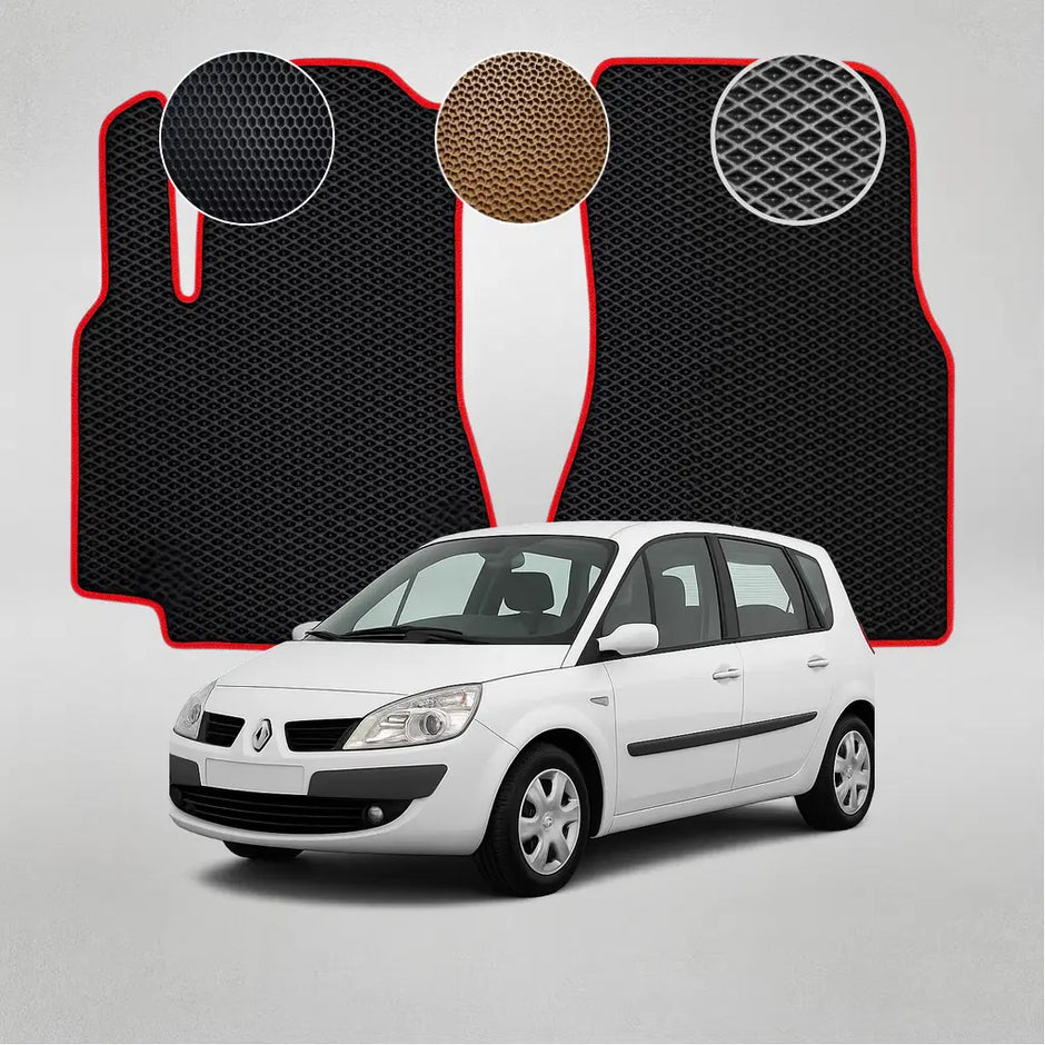 EVA podlahové rohože pro Renault Scenic 2. generace minivanu (2003–2009)