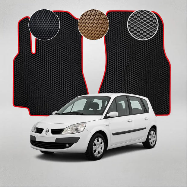 EVA podlahové rohože pro Renault Scenic 2. generace minivanu (2003–2009)