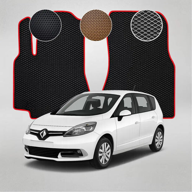 EVA podlahové rohože pro Renault Scenic 3. generace minivanu (2009–2016)