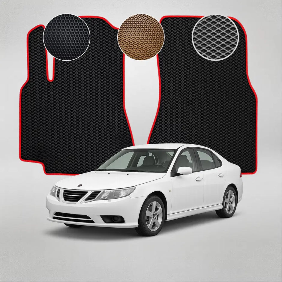 Koberce EVA pro Saab 9-3 II Sedan 2. generace (2002–2014)