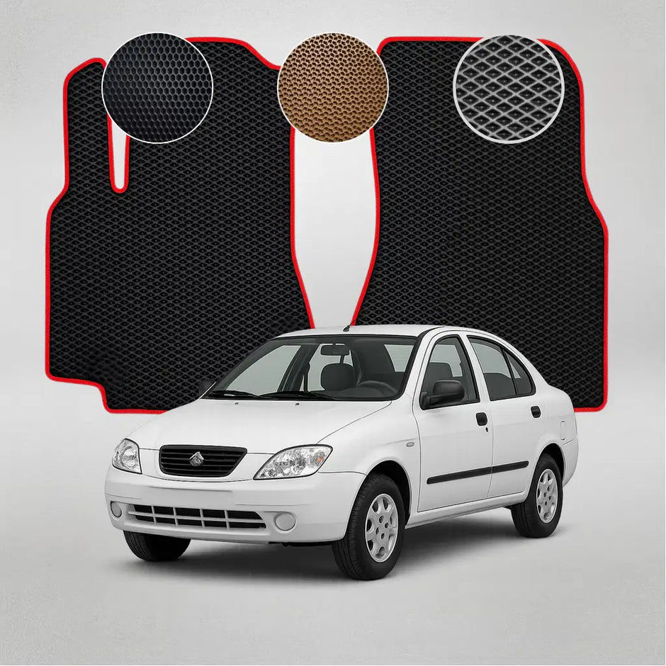 EVA rohože pro Saipa Tiba 1. generace sedanu (od roku 2009)