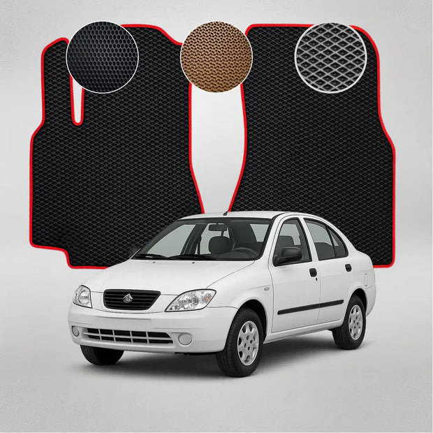 EVA rohože pro Saipa Tiba 1. generace sedanu (od roku 2009)