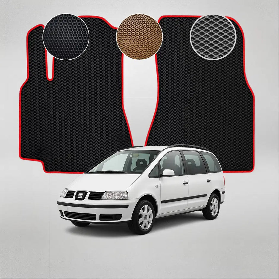 EVA podlahové rohože pro Seat Alhambra 1. generace minivanu (2000–2010)
