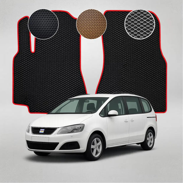 EVA rohože pro Seat Alhambra 2. generace minivanu (2010–2015)