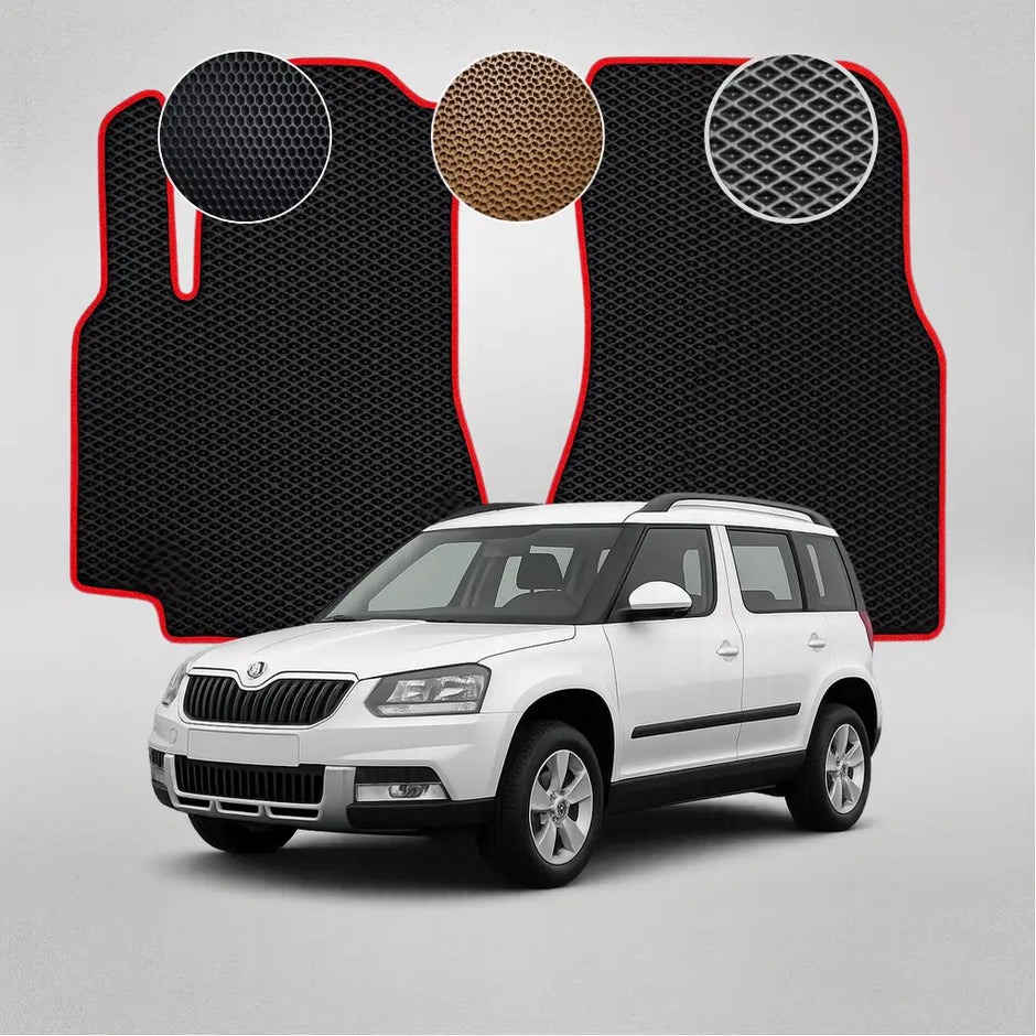 EVA rohože pro Škoda Yeti 1. generace crossoveru (2009–2017)