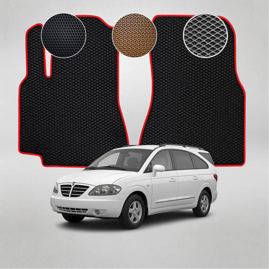 EVA rohože pro SsangYong Rodius 1. generace minivanu (2004–2008)