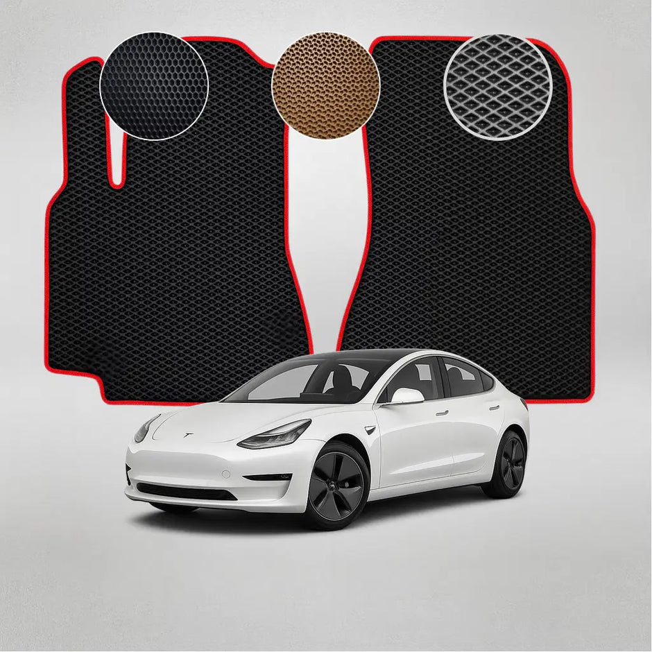 Podlahové rohože EVA pro Tesla Model 3 1. generace sedan (od roku 2017)